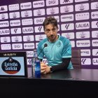 Sisi, durante su rueda de prensa previa al partido contra el Éibar.