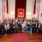 Entrega de las medallas de la Diputación a los funcionarios de Valladolid