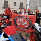 Cabalgata motera en Viloria del Henar