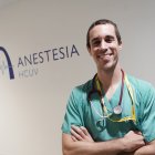 Miguel Bardají Carrillo, anestesiólogo del Hospital Clínico Universitario de Valladolid.