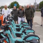 El Ayuntamiento instala una estación BIKI en el Hospital Universitario Río Hortega