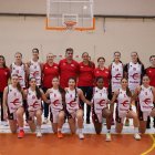 Selección cadete femenina en el último torneo en Pedrajas.