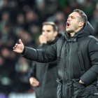 Luis Tevenet en su debut con el Real Valladolid.