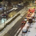 Ligera nevada en Valladolid