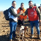 Malina, a la izquierda, estará en Nava del Rey en cuartos de final.