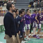 David Barrio en la presentación del equipo en Toledo.
