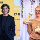 - La actriz vallisoletana Elvira Mínguez, en la primera foto, y la cineasta soriana Cristina Urgel, en la segunda.