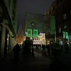 Un apagón deja sin luz a una parte de la calle Santiago de la capital vallisoletana. PHOTOGENIC