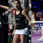 Arturo Coello, Bea Caldera y Alejandra Alonso.