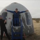 Alberto Gutiérrez tras llegar del espacio