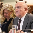 Carvajal y Carnero en el pleno del Ayuntamiento de Valladolid.