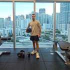 El vallisoletano Sergio Maroto, de Proporción A, a su llegada a Florida.