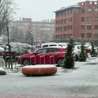 La borrasca Kristin comienza a cubrir de nieve ya la capital y la provincia vallisoletana.-PHOTOGENIC