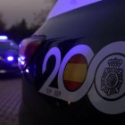 Un coche de la Policía Nacional