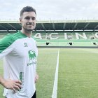 Clément Michelin, en su presentación como jugador del Racing.