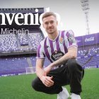Presentación del jugador por parte del Real Valladolid.