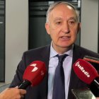 El rector de la Universidad de Valladolid, Antonio Largo