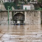 El Duero se desborda a su paso por Quintanilla de Onésimo.