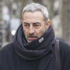 El padre de Sergio Delgado, a su llegada al juicio por la muerte de su hijo