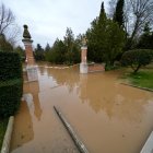 Crecida del río en Tudela de Duero