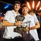 Coello y Tapia con el título del P1 de Riyadh.