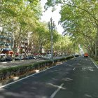 Paseo de Zorrilla a la altura del número 34