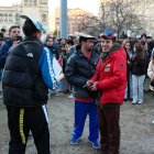 Quedada de 'therians' en la plaza Zorrilla de Valladolid.