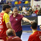 Una acción del Guadalajara - Recoletas Atlético Valladolid.