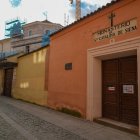 Exterior del Monasterio de Santa Catalina de Siena actualmente en obras.