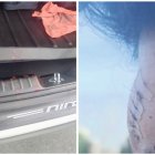 Restos de sangre en el vehículo del taxista agredido y los puntos que recibió