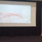 en la presentación de la nueva identidad visual de Mapfre en Valladolid.