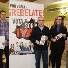 Soria Ya presenta su campaña electoral.