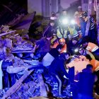 Derrumbe de una casa en Sieteiglesias de Trabancos