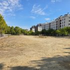 Parcela que está en proceso de venta, en una imagen reciente.