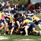 Un momento del duelo jugado por el Inexo El Salvador y la Santboiana.