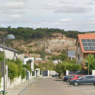 Calle La Palma de la urbanización La Cumbre de Valladolid.