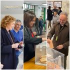 María Pardo, Patricia Gómez Urbán y Alberto Díaz Pico votan en Valladolid