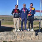 Podium categoria senior Copa de Foso Olímpico