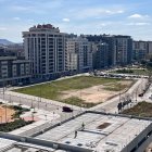 Parcela propuesta para realizar un aparcamiento temporal en la Ciudad de la Comunicación