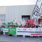 Concentración de sanitarios en Valladolid en una imagen de archivo
