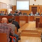 Imagen de una sesión del juicio que se está celebrando estos días en la Audiencia de Valladolid.