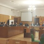 Nueva jornada del juicio por el 'caso ataúdes' en la Audiencia de Valladolid.