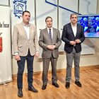 Presentación del Campeonato de España de Clubes de División de Honor en Frontón 36 metros, en modalidades de mano y herramienta.
