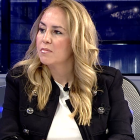 La presidenta de la Asociación de Transportistas de Valladolid, Virginia Muñoz, en el plató de 'La Quinta Esquina'