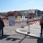 Así avanzan las obras en la nueva estación de tren.