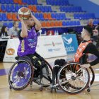 Un momento del Fundacion Aliados ante el  Amiab Albacete.