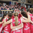 Las minis femeninas representando a la Selección de Castilla y León.