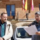 Concentración en la Plaza de España De Mayorga por la oleada de robos.