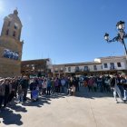Concentración en l Plaza de España De Mayorga por la oleada de robos.