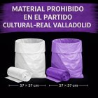Bolsas prohibidas por el delegado de seguridad de la Cultural.